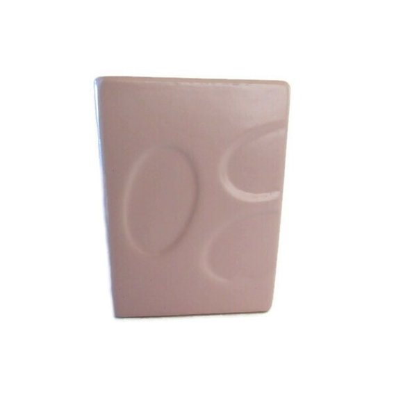 Small Blush Planter Indoor/Outdoor Abstract Design - Picture 2 of 8